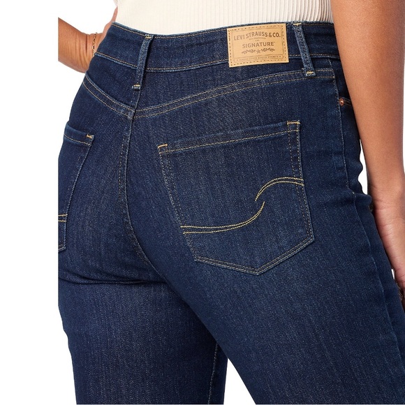 Levi Strauss Signature Women's High Rise Skinny Jeans 6M - Picture 5 of 15